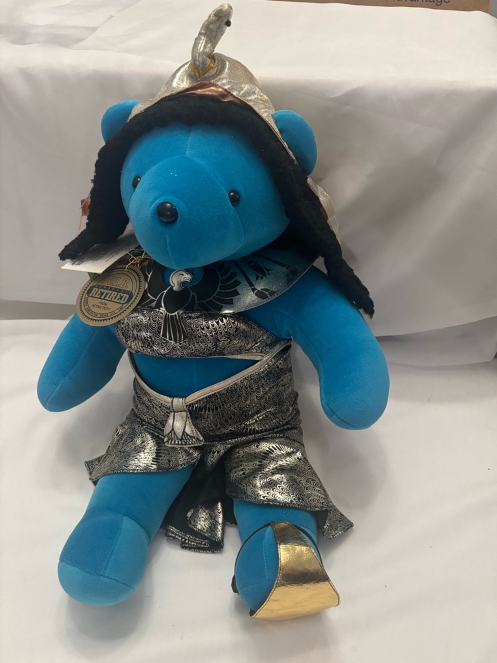 Vintage NABCO VIB Cleopawtra Bear 1979 Tagged Elizabear Taylor